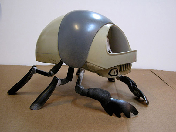 Plastic Scarab The plastic Scarab prototype