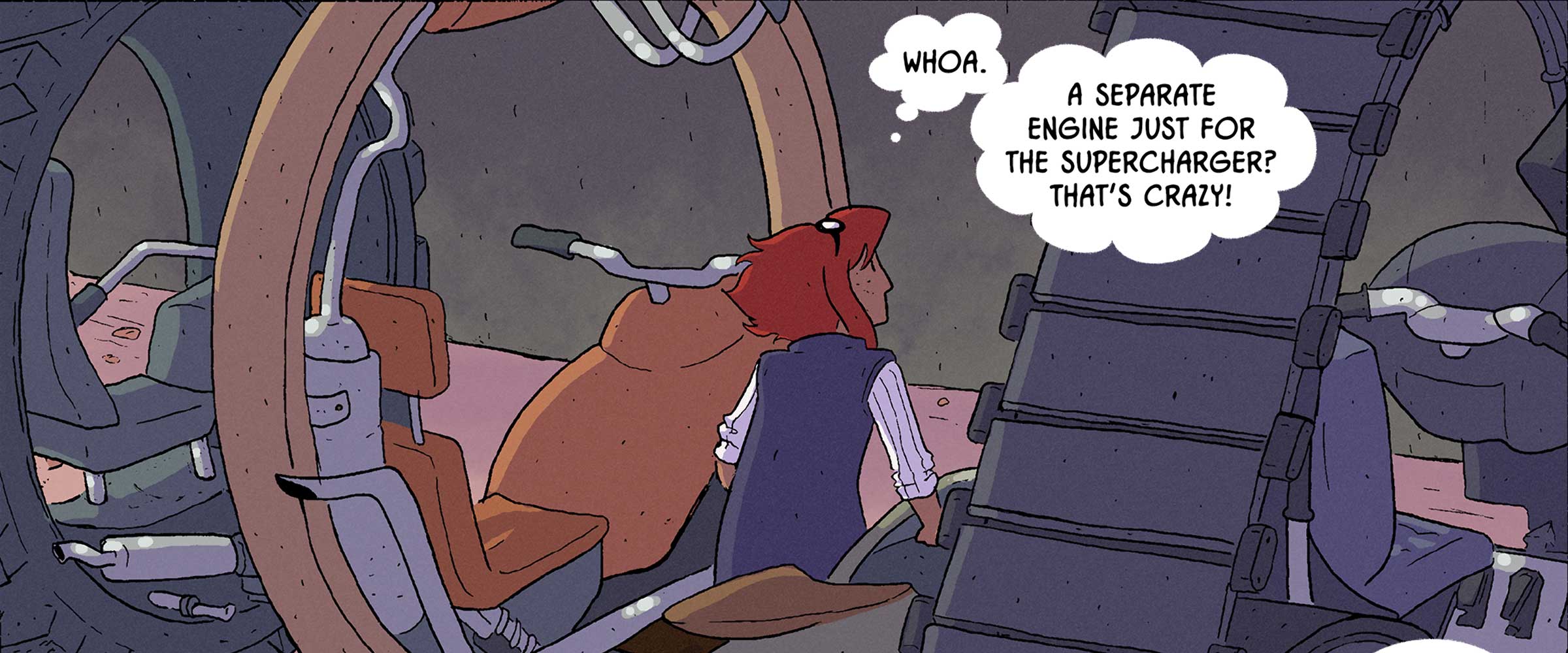 The Automan's Daughter page 5, panel 1